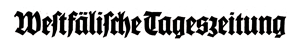 Westfälische Tageszeitung vom 27.05.1944